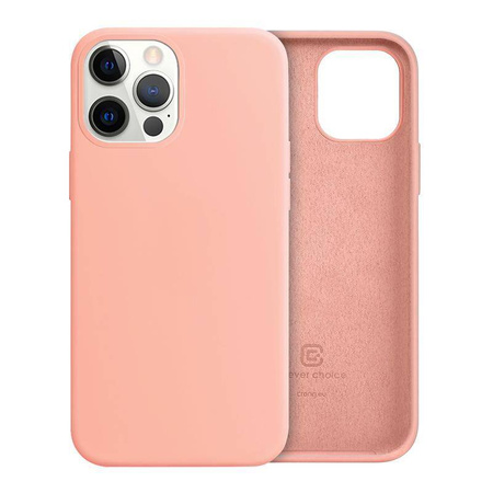 Crong Color Cover - Silicone Case for iPhone 12 / iPhone 12 Pro (sand pink)