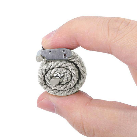 Crong Wave Band – Braided strap for Apple Watch 38/40/41/42 mm (light grey)