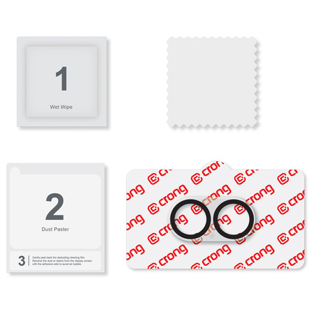 Crong Lens Shield - Camera and lens glass iPhone 17
