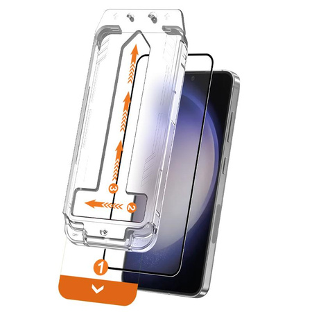 Crong EasyShield 2er-Pack - Samsung Galaxy S24+ gehärtetes Glas (2 Stück)