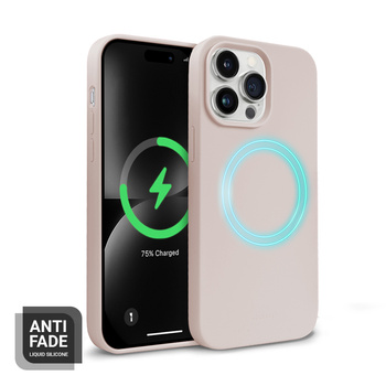 Crong Color Cover Magnetic - iPhone 14 Pro Max MagSafe Hülle (Sandrosa)