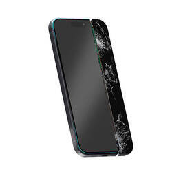 Crong Nano Glass - Shatterproof hybrid glass iPhone 16 / iPhone 15
