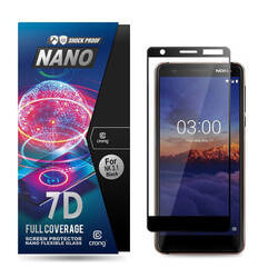 Crong 7D Nano Flexible Glass - 9H hybrid glass for the entire Nokia screen 3.1