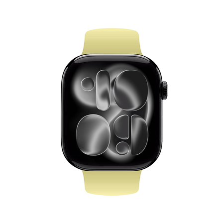 Crong Liquid - Řemínek pro Apple Watch 38/40/41/42 mm (slaměný)