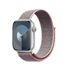 Curea sport Crong Nylon pentru Apple Watch 38/40/41/42 mm (roz deschis)