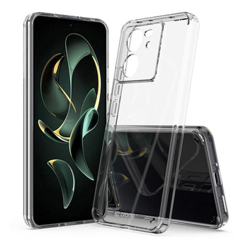 Etui Przezroczyste do Xiaomi 13T / 13T Pro Crong Crystal Shield Cover Ochronny Case Bezbarwny