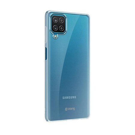 Crong Crystal Slim Cover - Θήκη Samsung Galaxy A12 (Διαφανής)