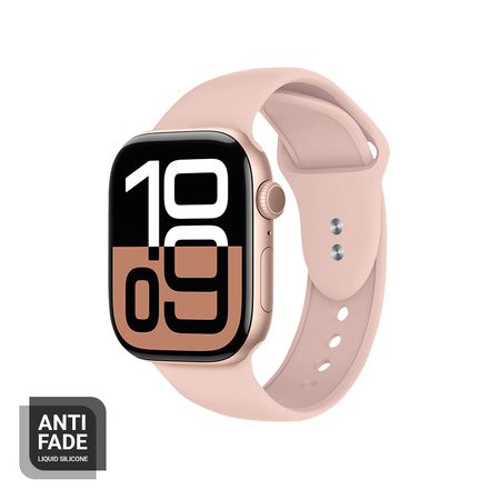 Curea Crong Liquid - Apple Watch 38/40/41/42 mm (roz nisipos)