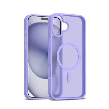 Crong Hybrid Matte Magnetic - MagSafe iPhone 17 Case (Lavender)