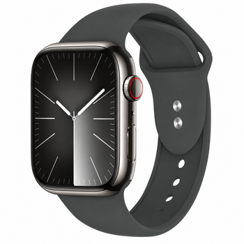 Curea Crong Liquid pentru Apple Watch 44/45/46/49 mm (grafit)