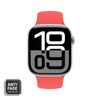 Crong Liquid - Strap for Apple Watch 38/40/41 mm (coral)