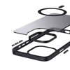 Crong Hybrid Frost MAG Cover - iPhone 15 MagSafe Case (Black)