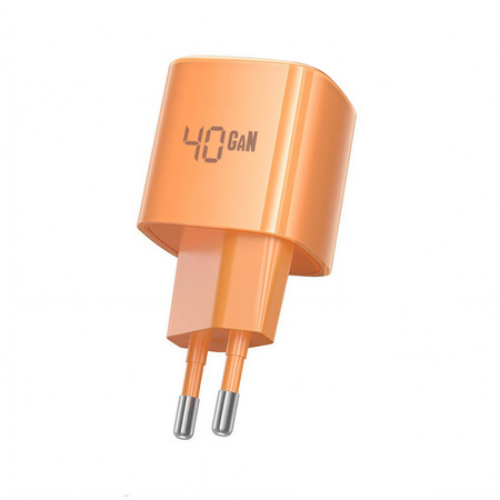 Crong NEO GaN Charger - USB-C 40W PD Charger with AVS (Orange)