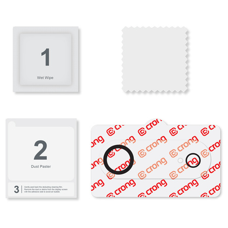 Crong Lens Shield - Camera and lens glass iPhone Air