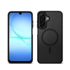 Crong Hybrid Matte Magnetic - MagSafe калъф за Samsung Galaxy A17 (черен)