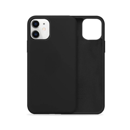 Crong Color Cover - Custodia per iPhone 11 (Nero)