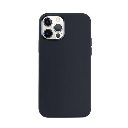 Crong Color Cover Magnetic - pouzdro MagSafe pro iPhone 12 Pro Max (černé)