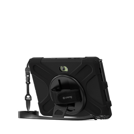 Crong Defender Plus - Husă blindată pentru Samsung Galaxy Tab Active5 Pro 10.1" (negru)
