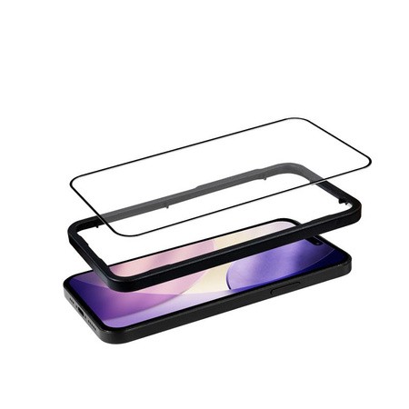 Crong 3D Armour Glass - Hartowane szkło ochronne iPhone 17 + ramka instalacyjna
