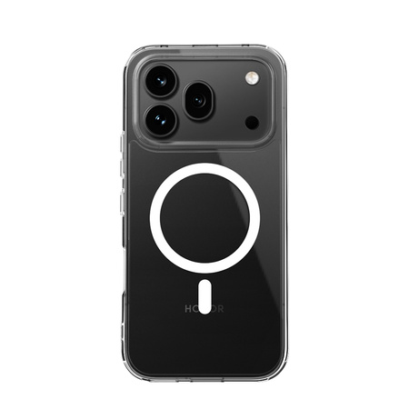 Crong Hybrid Clear Magnetic - MagSafe Honor 600 Pro 5G Case (Transparent)