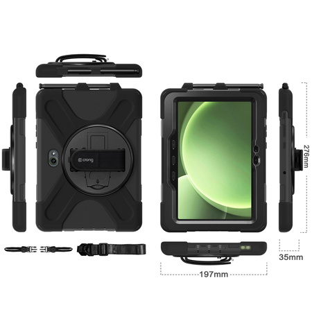 Etui Crong Defender Plus do Galaxy Tab Active5 Pro 10.1” Pancerna Obudowa
