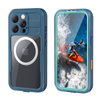 Crong Seal Cover - IP68 Waterproof Case for iPhone 16 Pro (Marine)