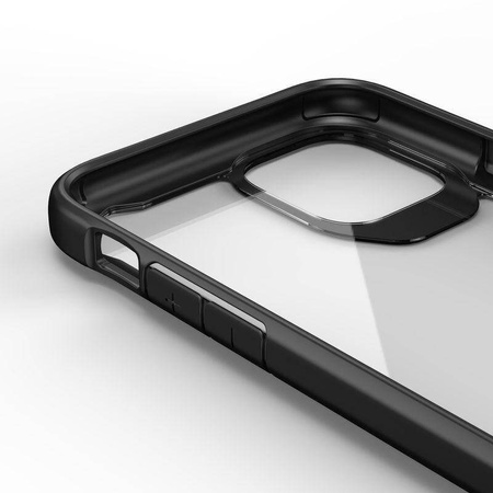 Crong Hybrid Clear Cover - Θήκη iPhone 11 Pro (μαύρο)