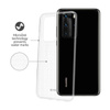 Funda Crong Crystal Slim para Huawei P40 (Transparente)