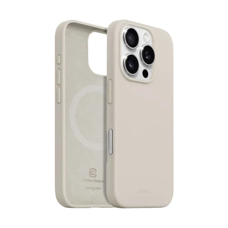 Crong Color Cover Magnetic - iPhone 16 Pro MagSafe Case (Stone Beige)