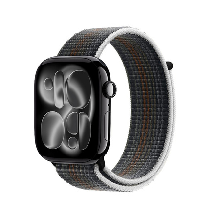 Crong Nylon - Sportarmband für Apple Watch 38/40/41/42 mm (Midnight Run)