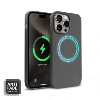 Crong Color Cover Magnetic - iPhone 15 Pro MagSafe Hülle (Titan)