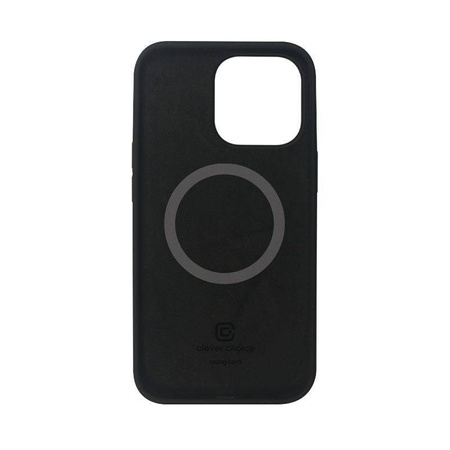 Μαγνητική θήκη Crong Color Cover - iPhone 13 Pro Max MagSafe Case (μαύρο)