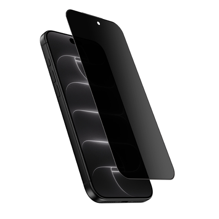 Szkło Crong Privacy 3D Armour Glass do iPhone 18 Pro Max Hartowane 9H na Ekran