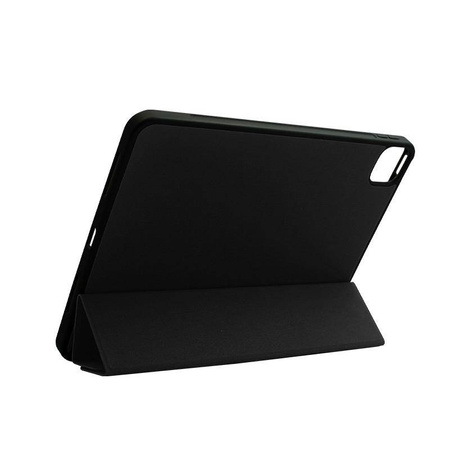 Crong FlexFolio - iPad Air 11" Tasche M3 (2025) / iPad Air 11" M2 (2024) / iPad Air 10.9" (5. - 4. Gen.) / iPad Pro 11" (2022-2021) mit Apple Pencil (schwarz)