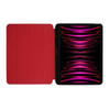 Crong FlexFolio - iPad Air 11" Tasche M3 (2025) / iPad Air 11" M2 (2024) / iPad Air 10.9" (5. - 4. Gen.) / iPad Pro 11" (2022-2021) mit Apple Pencil (rot)