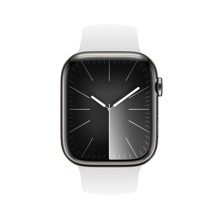 Crong Liquid - Řemínek pro Apple Watch 38/40/41 mm (bílý)