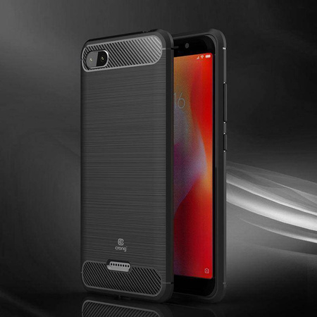 Crong Soft Armour Cover - Pouzdro pro Xiaomi Redmi 6A (černé)