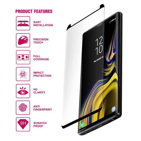 Crong Edge Glass 4D Full Glue - Tempered glass for the entire Huawei Mate 10 screen