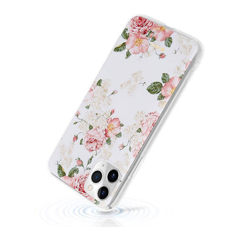 Etui Crong Flower Case do iPhone 11 Pro Kolorowe Plecki Kwiaty Kobiece 02