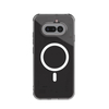 Crong Hybrid Clear Magnetic - MagSafe Nothing Phone 4a Case (Transparent)