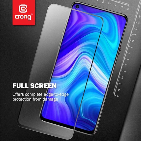 Crong 7D Nano Flexible Glass - Non-breakable 9H hybrid glass for the entire screen of Xiaomi Mi 11 Lite 5G