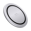 Crong PowerSpot™ Fast Wireless Charger – Bezprzewodowa ładowarka Qi 15W USB-C (Silver White)