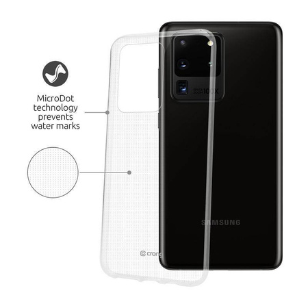 Etui Crong Crystal Slim Cover do Galaxy S20 Ultra Przezroczyste Plecki
