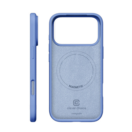 Etui Crong Color Cover Magnetic do iPhone 18 Pro / 17 Pro MagSafe Niebieskie