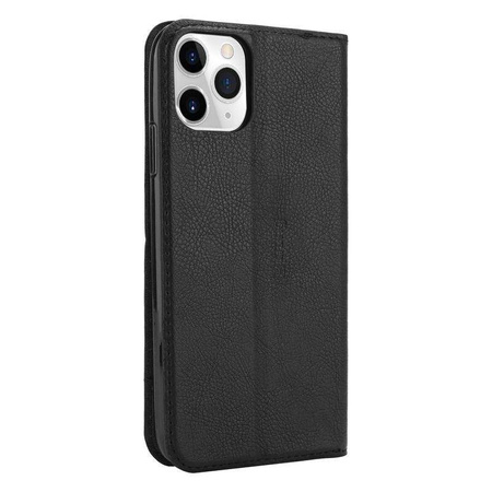 Crong Folio Case - iPhone 11 Pro Max Case with Magnetic Flap (Black)
