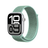 Crong Nylon - Cinturino Sport per Apple Watch 38/40/41/42 mm (Verde Atlantico)