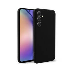 Crong Color Cover - Silikonhülle für Samsung Galaxy A54 5G (schwarz)