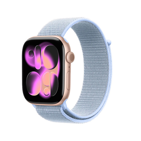 Crong Nylon - Sport Band for Apple Watch 38/40/41/42 mm (Cool Blue)