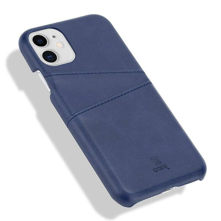 Crong Neat Cover - iPhone 11 Pro case with pockets (blue)