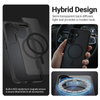 Etui Crong Hybrid MATTE™ Magnetic do Xiaomi Redmi Note 15 Pro+ MagSafe Czarne Wytrzymałe